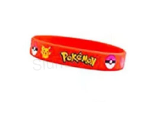 Pokemon silikonový náramek Pikachu oranžový (BC533)