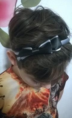 Čelenka klasická barevná s mašlí fialová (H392)