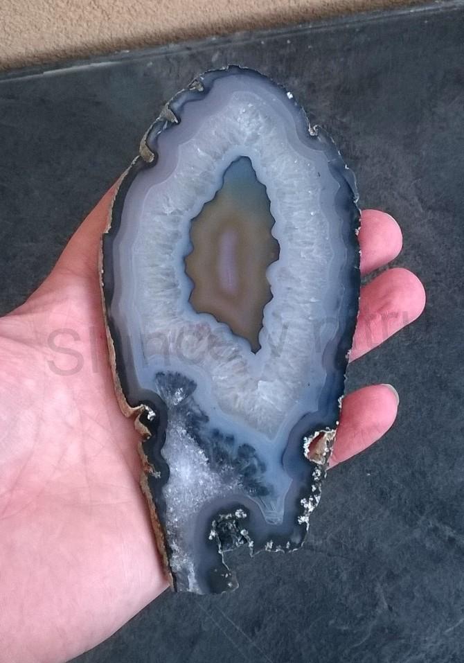 Achát plátek výběr 120g - (Brazílie) (X1440)