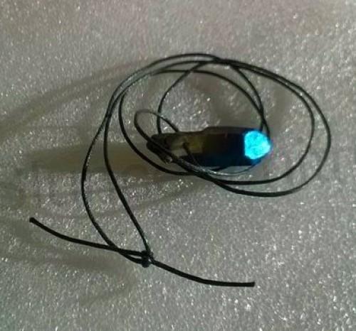 Minerální náhrdelník Aqua Aura Titanium (X1484)