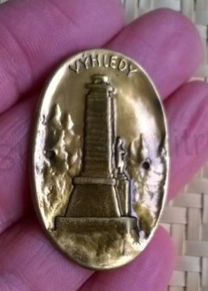 Turistický štítek na hůl - Vyhledy (MB626)