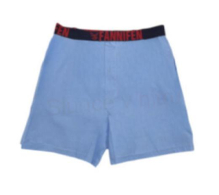 Pánské bavlněné trenýrky světle modré velikost XL (K207)