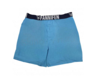 Pánské bavlněné trenýrky tyrkysové velikost L (K207)