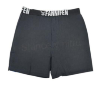 Pánské bavlněné trenýrky černé velikost 2 XL (K207)