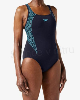 Sportovní dámské jednodílné plavky 2XL (K216)