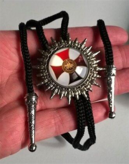 Bolo kravata templářský kříž (BD702)