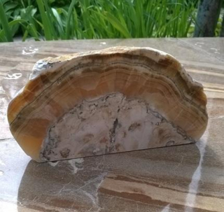 Aragonit řez 445 g (Slovenská Republika) (X1599)