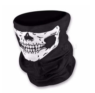 Sportovní motocyklový šátek, nákrčník lebka (K231)