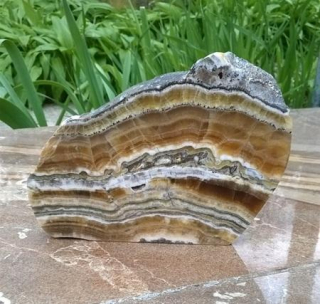 Aragonit řez 509 g (Slovenská Republika) (X1616)