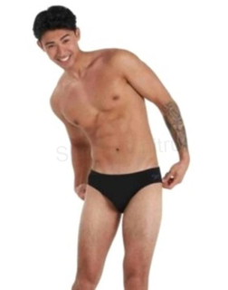 Sportovní pánské slipové plavky Speedo L černé (K244)