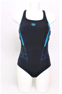 Sportovní dámské jednodílné plavky XS/S (K253)