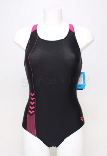 Sportovní dívčí jednodílné plavky 164 (W184)