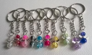 Přívěsek na klíče - andílek pro štěstí (H452)