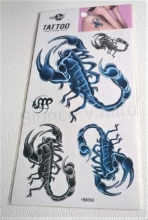 Voděodolné, dočasné tetovaní Štír (E726)