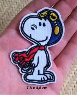 Nášivka Snoopy 7,8 x 4,8 cm (C669)