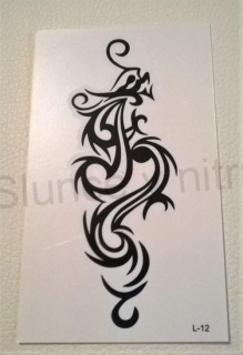 Voděodolné, dočasné tetovaní znak, vzor, symbol (E763)
