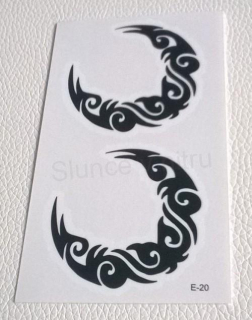 Voděodolné, dočasné tetovaní znak, vzor, symbol (E769)