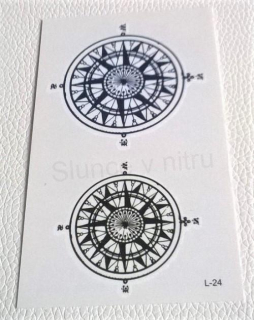 Voděodolné, dočasné tetovaní znak, vzor, symbol (E775)