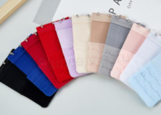 Prodloužení obvodu podprsenky s pruženkou šíře 55 mm třiřadé - více barev (C670)