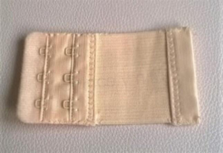 Prodloužení obvodu podprsenky s pruženkou šíře 53 mm dvouřadé - Béžová (C671)