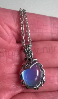 Modní náhrdelník duhová kapka (BD705)