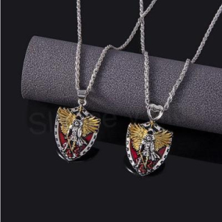 Náhrdelník s přívěškem Anděla, archanděla Michaela v erbu (BD709)