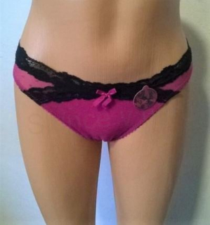 Dámské sexy krajkové kalhotky | tanga velikost S (K304)