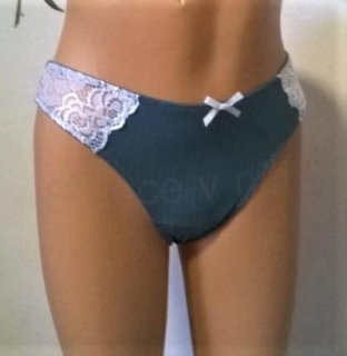 Dámské sexy krajkové kalhotky | tanga velikost L (K306)