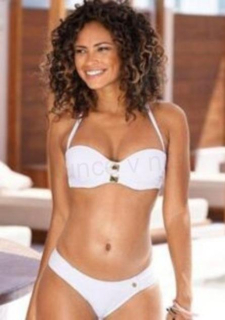 Dámské dvoudílné plavky XS (K308)