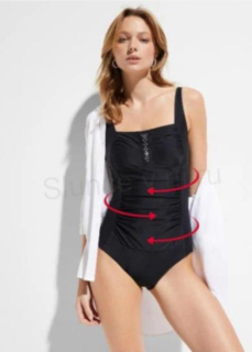 Dámské zeštíhlující jednodílné plavky M (K314)