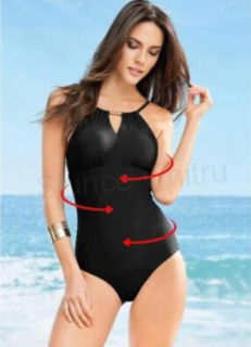 Dámské jednodílné plavky M (K329)