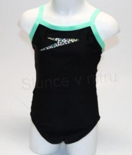 Sportovní dívčí jednodílné plavky 152 (W196)