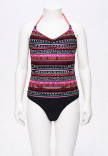 Dívčí dvoudílné plavky – tankini 140 (W197)