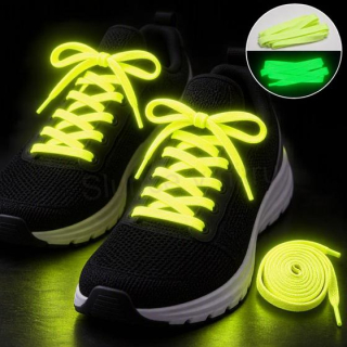Svítící led tkaničky do bot žluté (H36)
