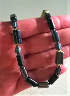 Hematitový minerální náhrdelník (X1682)