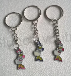 Přívěsek, klíčenka na klíče Minnie mickey mouse více barev (D719)
