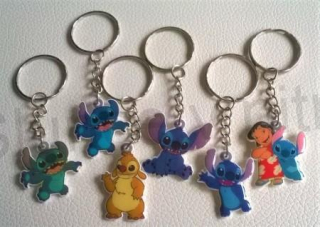 Přívěsek, klíčenka na klíče Lilo & Stitch (D723)