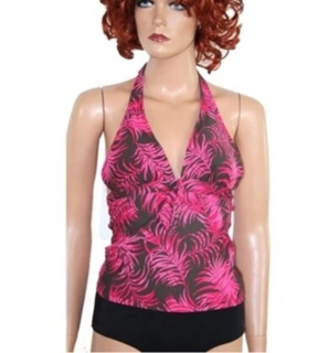 Dámské koupací tankini – horní díl Iris & Lilly velikost XS (K358)