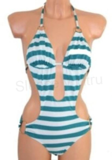 Dámské jednodílné plavky Monokini S (K359)