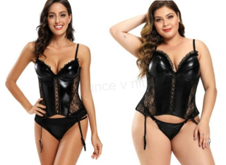 Dámský sexy korzet – více velikostí (K363)