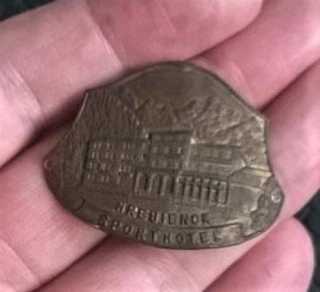 Turistický štítek na hůl - Hrebienok Sport Hotel (MB832)