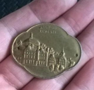 Turistický štítek na hůl - Náchod Náměstí (MB840)