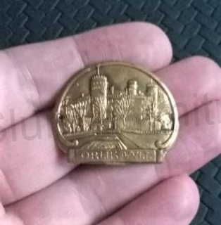 Turistický štítek na hůl - Orlík nad Vlt. (MB852)