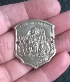 Turistický štítek na hůl - Zámek Orlík nad VLT. (MB857)