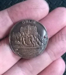 Turistický štítek na hůl - Orlík (MB862)