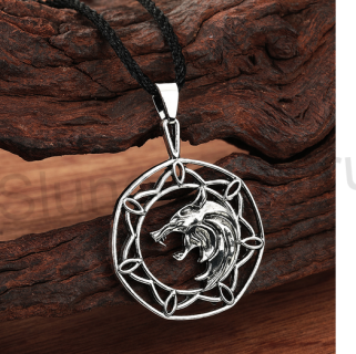 Náhrdelník Geralta s přívěškem Zaklínač - The Witcher Wild (BD743)