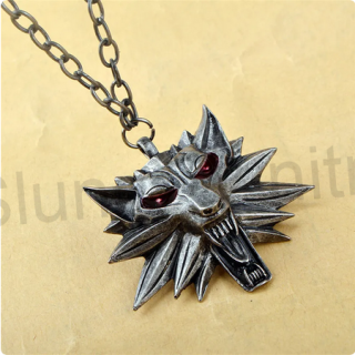 Náhrdelník Geralta s přívěškem Zaklínač - The Witcher Wild (BD744)