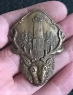 Turistický štítek na hůl - Karlový Vary (MB875)