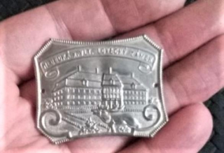 Turistický štítek na hůl - Hluboká nad Vlt. Lovecký Zámek (MB883)