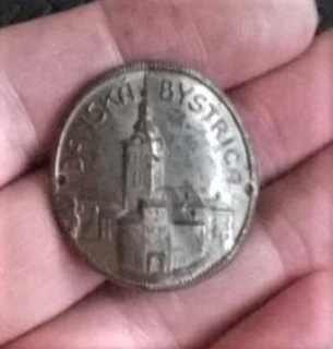 Turistický štítek na hůl - Bánská Bystrica (MB884)